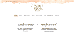 Desktop Screenshot of fabulousfrocksbridal.com